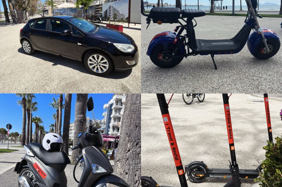 rental scooter in Vlore Albania